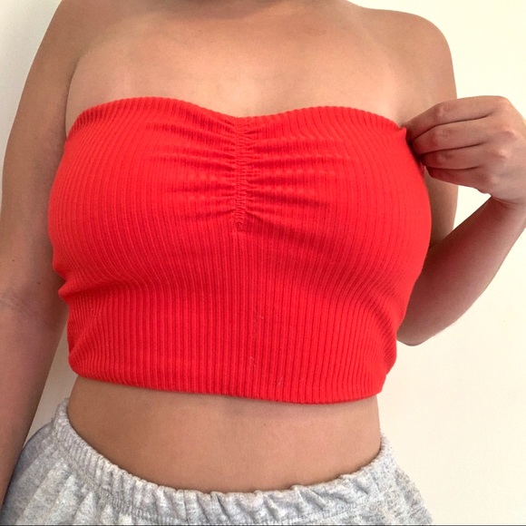 Red Wilfred Tube top - Picture 1 of 3